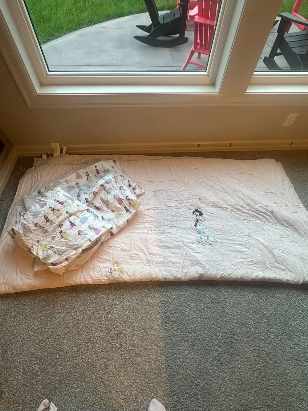 Pottery Barn Full Size Princess Sheets and comforter